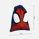 Rucksacktasche mit Bändern Spidey Dunkelblau 27 x 33 cm