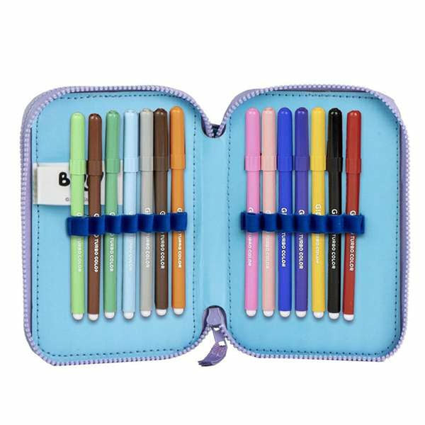 Federmäppchen Bluey Hellblau Light Blue 12,5 x 19,5 x 4,5 cm