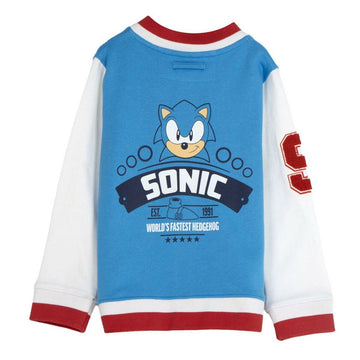 Jacke Für Kinder Sonic Blau