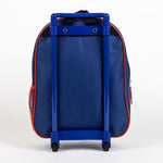 Schulrucksack mit Rädern Spider-Man Blau 3D