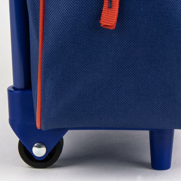 Schulrucksack mit Rädern Spider-Man Blau 3D