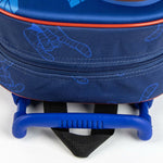 Schulrucksack mit Rädern Spider-Man Blau 3D