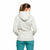 Damen Sweater mit Kapuze Trangoworld Poppi Weiß