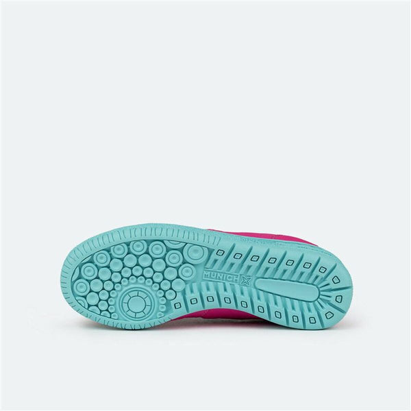 Hallenfußballschuhe für Kinder Munich G-3 Kid Profit Sport Dunkelrosa