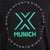 Kurzärmliges Sport T-Shirt Munich Schwarz