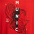 Kurzärmliges Sport T-Shirt Munich Rot