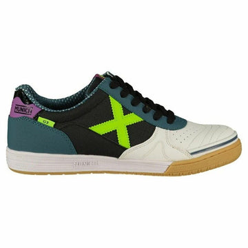 Hallenfußballschuhe für Erwachsene Munich G-3 434 türkis