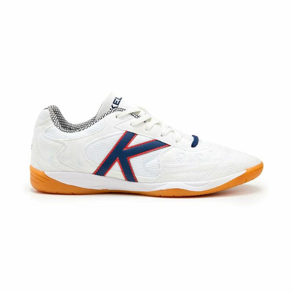 Hallenfußballschuhe für Erwachsene Kelme Indoor Copa Elastic Weiß