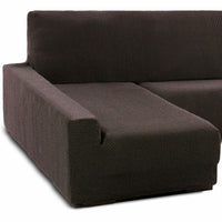Bezug für Chaiselongue mit langem Arm links Sofaskins NIAGARA Braun (Restauriert A)