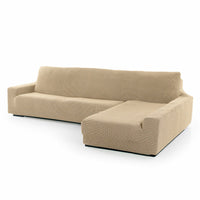 Bezug für Chaiselongue mit langem Arm rechts Sofaskins Beige (Restauriert B)