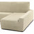 Bezug für Chaiselongue mit langem Arm rechts Sofaskins Beige (Restauriert B)
