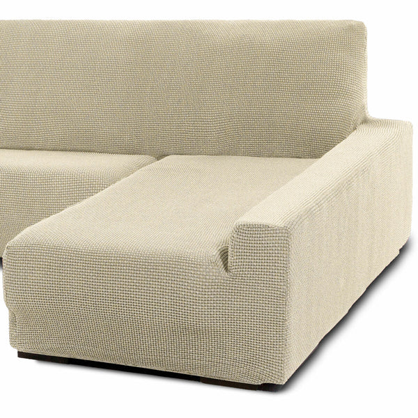 Bezug für Chaiselongue mit langem Arm rechts Sofaskins Beige (Restauriert B)