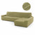Bezug für Chaiselongue mit langem rechten Arm Sofaskins NIAGARA 210 - 340 cm