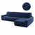 Bezug für Chaiselongue mit langem Arm rechts Sofaskins (Restauriert B)