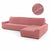 Bezug für Chaiselongue mit langem rechten Arm Sofaskins NIAGARA 210 - 340 cm