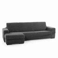 Bezug für Chaiselongue mit kurzem Arm links Sofaskins Dunkelgrau (Restauriert A)