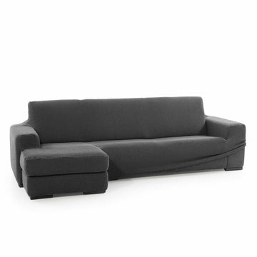 Bezug für Chaiselongue mit kurzem Arm links Sofaskins Dunkelgrau (Restauriert A)