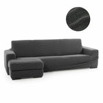 Bezug für Chaiselongue mit kurzem Arm links Sofaskins Dunkelgrau (Restauriert A)
