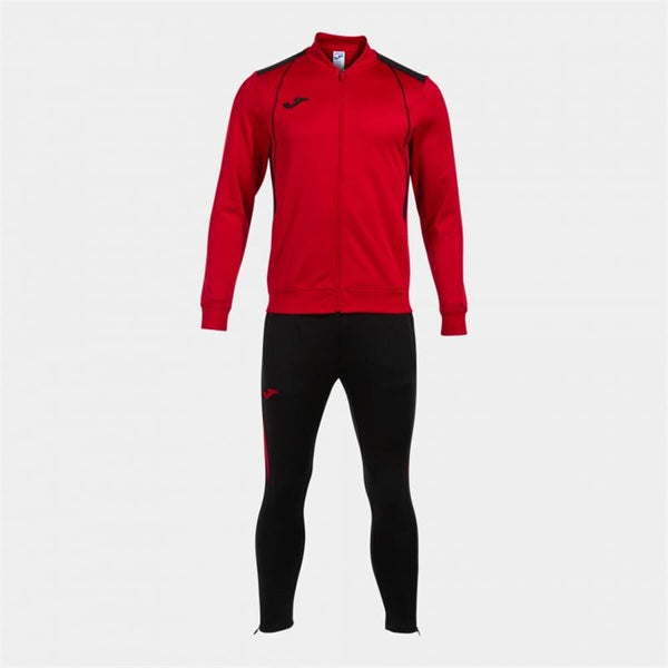 Jogginghose für Erwachsene Joma Sport Championship VII Schwarz Rot Für Kinder Herren