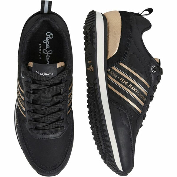 Casual Damenturnschuh Pepe Jeans Dublin City Schwarz