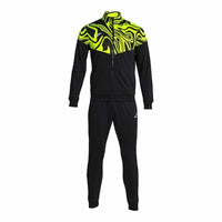 Kinder-Trainingsanzug Joma Sport Lion II Gelb Schwarz 2 Stücke