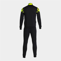 Kinder-Trainingsanzug Joma Sport Lion II Gelb Schwarz 2 Stücke