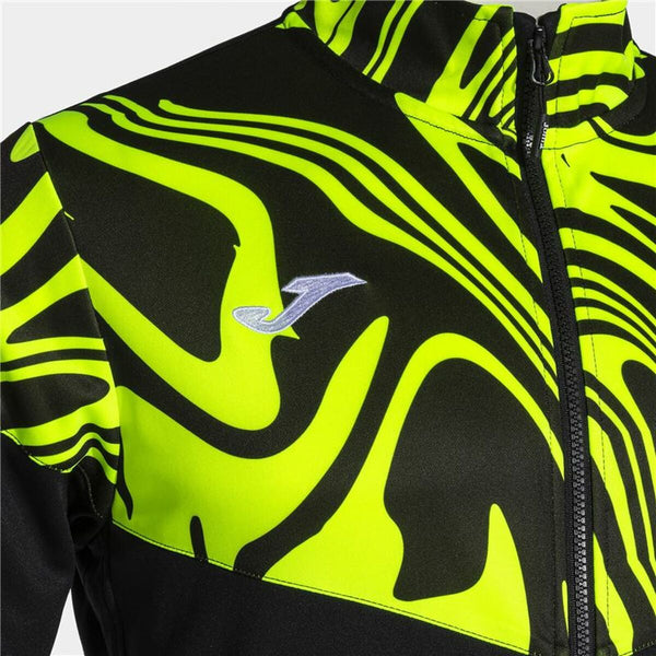Kinder-Trainingsanzug Joma Sport Lion II Gelb Schwarz 2 Stücke