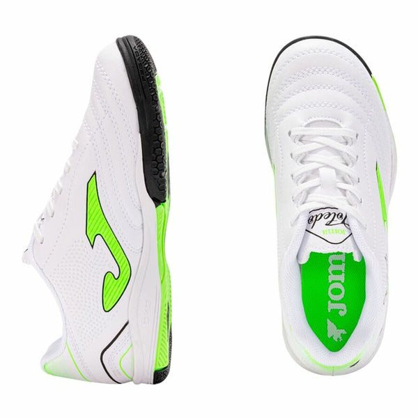 Hallenfußballschuhe für Erwachsene Joma Sport Top Flex Plus Men 2502 Weiß