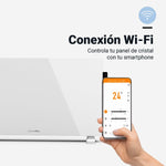 Split Keramikheizkörper Universal Blue 4022-UCPC9910-2 Weiß