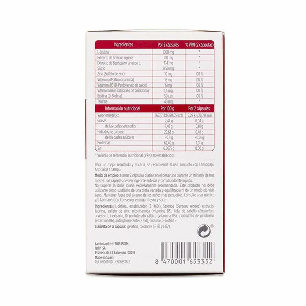 Kapseln Isdin 53 Haarausfall-Behandlung (60 Stück)