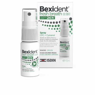Mundspray Isdin Bexident Fresh Breath 15 ml Spray Frischen Atem