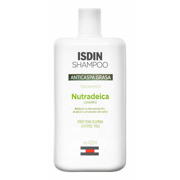 Shampoo für fettendes Haar Isdin Nutradeica 400 ml Anti-Schuppen