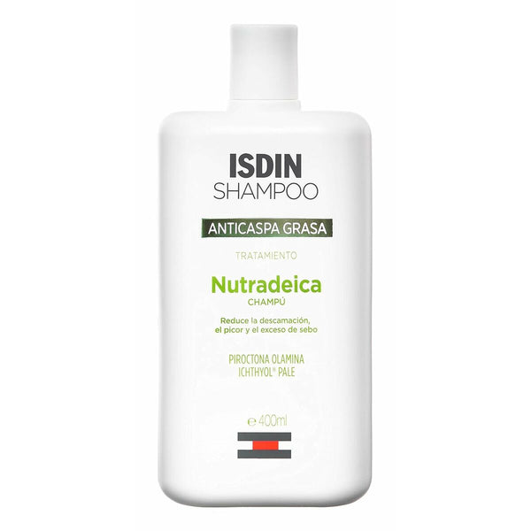 Shampoo für fettendes Haar Isdin Nutradeica 400 ml Anti-Schuppen