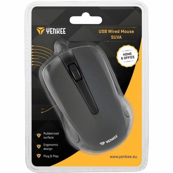 Mouse Yenkee YMS 1015BK Schwarz