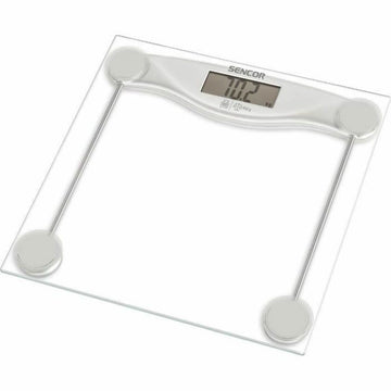 Digitale Personenwaage Sencor Durchsichtig Glas Verre trempé 150 kg