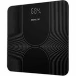 Digitale Personenwaage Sencor SBS 2476BK Schwarz Gehärtetes Glas 180 kg