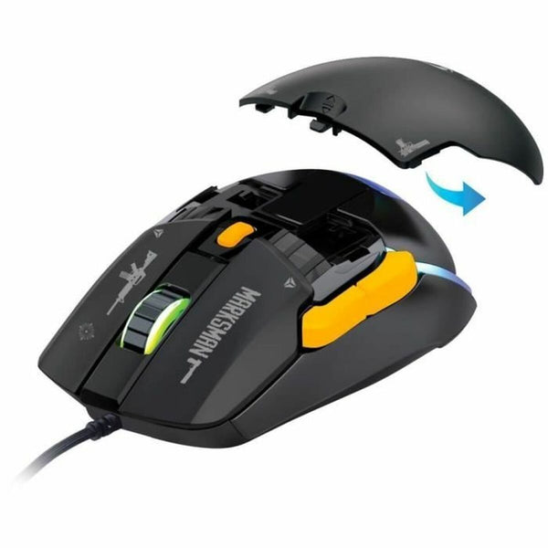Mouse Yenkee MARKSMAN - YMS 3600BK Schwarz 3600 DPI