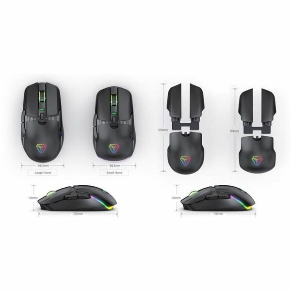 Mouse Yenkee MARKSMAN - YMS 3600BK Schwarz 3600 DPI