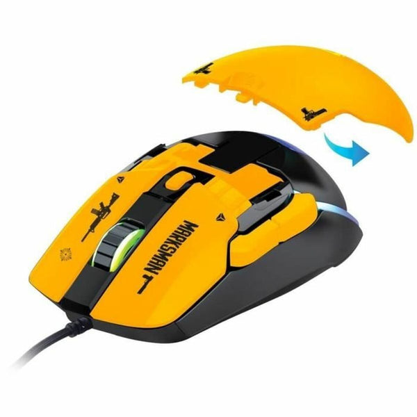 Mouse Yenkee MARKSMAN YMS 3600YW Gelb 3600 DPI