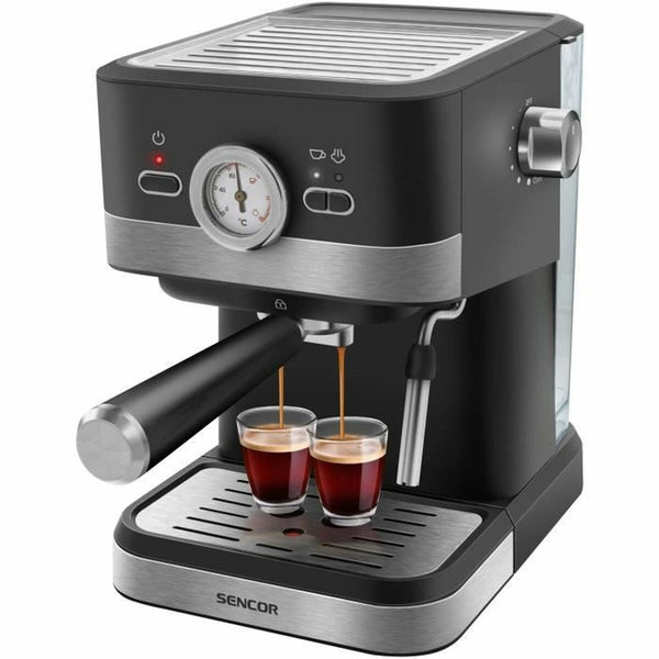 Superautomatische Kaffeemaschine Sencor SES 1721BK Schwarz Grau 1050 W