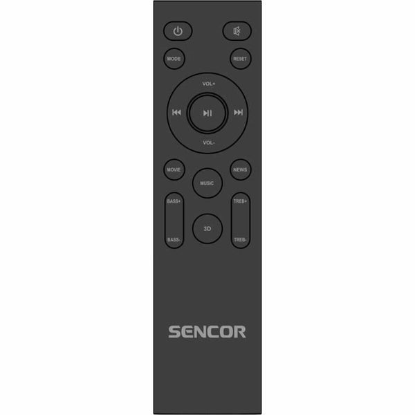 Soundbar Sencor SSB 4450BS Schwarz Grau 200 W
