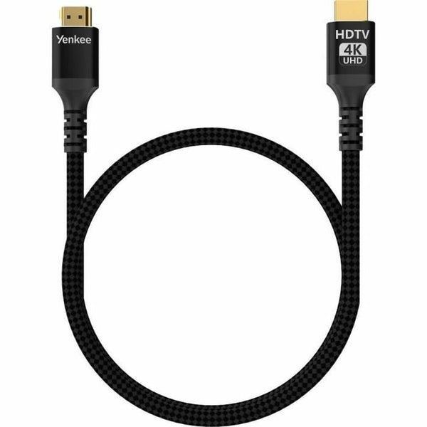 HDMI auf HDMI Verbindungskabel Yenkee YCH 115 Schwarz 1,5 m