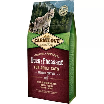 Futter Carnilove Duck & Pheasant Hairball Control Ente 6 Kg