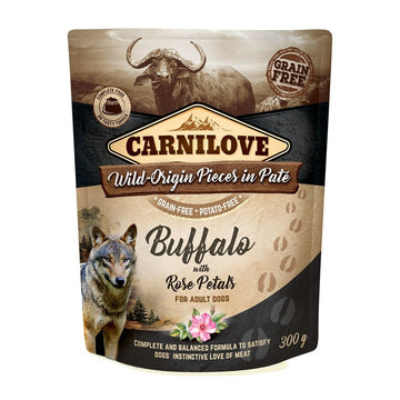 Nassfutter Carnilove Wild Buffalo & Rose petals 300 g