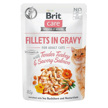 Katzenfutter Brit Care Huhn Lachsfarben Truthahn 85 g