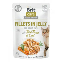 Katzenfutter Brit Jelly Huhn Kabeljau 85 g