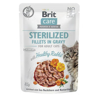 Katzenfutter Brit Sterilized Hase 85 g