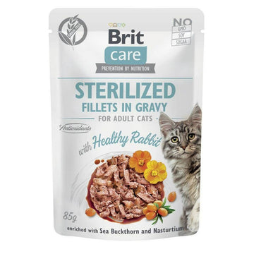 Katzenfutter Brit Sterilized Hase 85 g