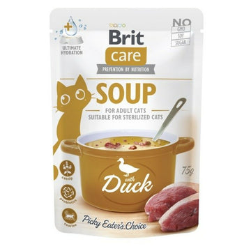 Snack für Katze Brit Care Soup Duck Ente