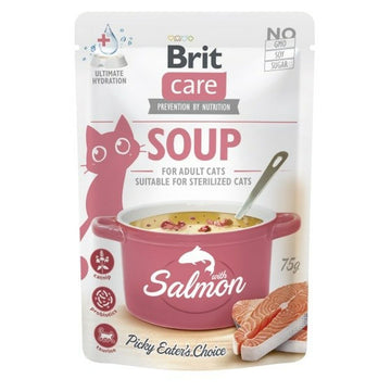 Snack für Katze Brit Care Soup Fisch